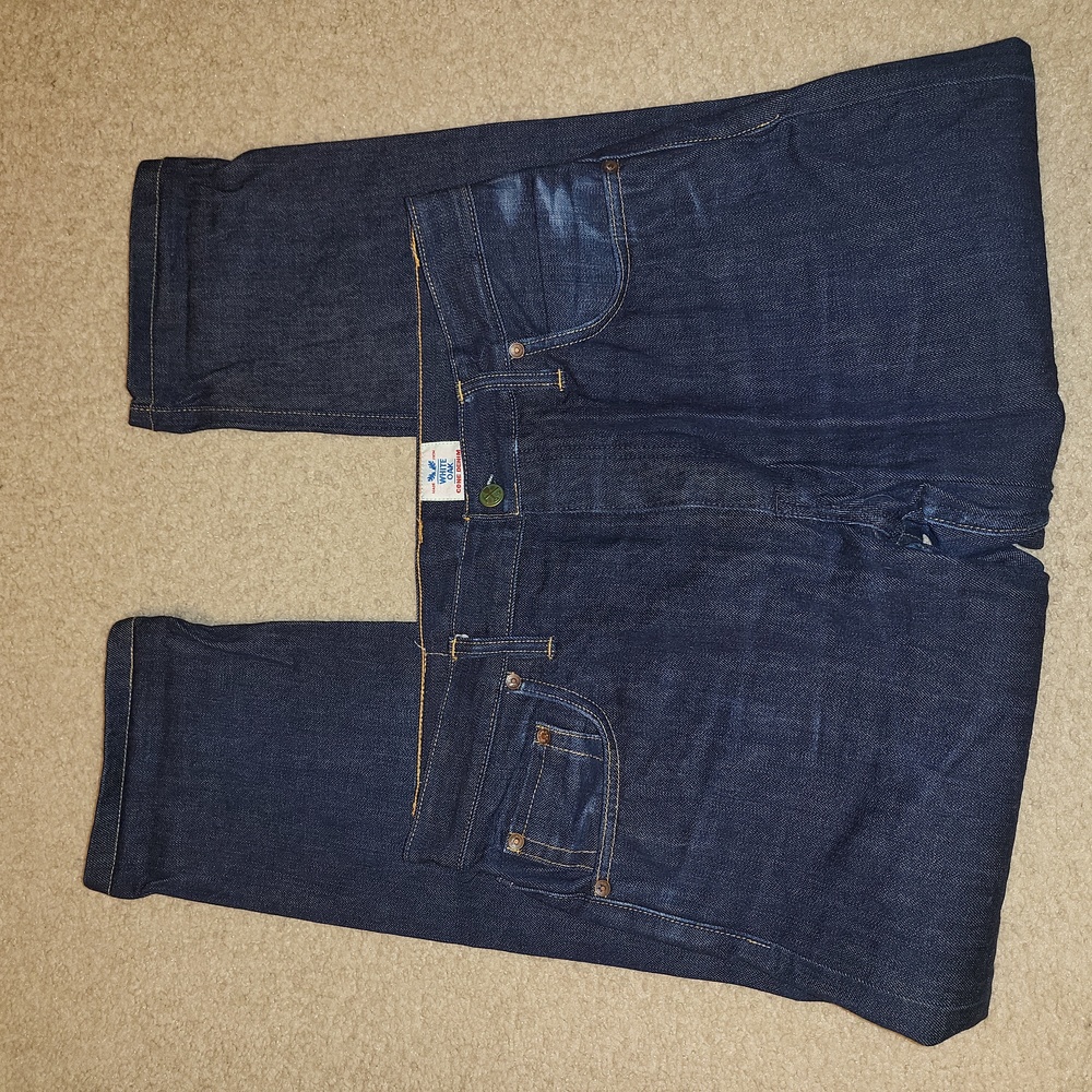 Left Field Jeans Greaser White Oak Cone Denim Gem